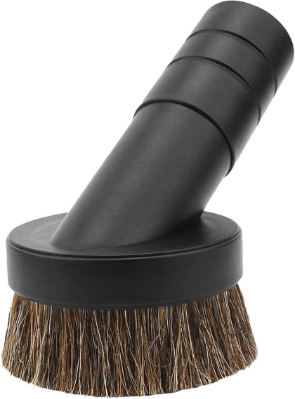 1.5" Vacuum Dust Brush Attachment Compatible with Pro Team Backpack Vacuum - 3" Round Dusting Brush with 1 1/2"