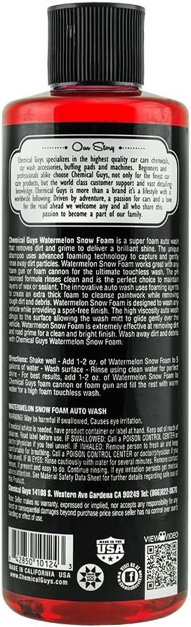 Watermelon Snow Foam Car Wash Soap for Foam Cannons, 16 oz