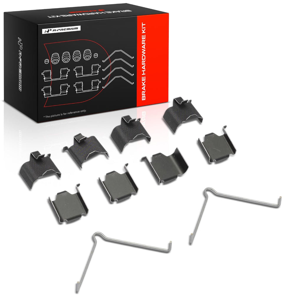 A-Premium Rear Disc Brake Hardware Kit Compatible with Mazda Models