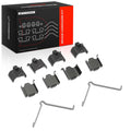 A-Premium Rear Disc Brake Hardware Kit Compatible with Mazda Models