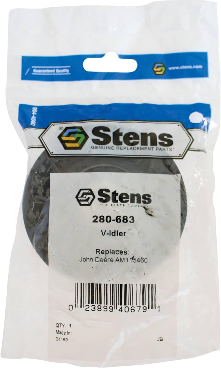 Stens New V-Idler 280-683 Compatible with/Replacement for John Deere Most LX Series, GT42, GT262, GT275, Z225 and Z245 AM115460