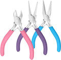 Pliers for Jewelry Making, Shynek Jewelry Pliers Set Includes Needle Nose Pliers, Round Nose Plier and Wire Cutters