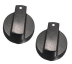 Gas Burner Control Knob Replacement, 2 Pack, Fits Most D Shaped Valve Stems