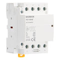 BAOMAIN 50A 4 Pole AC Contactor 110V 4NO DIN Rail for HVAC EV Smart Home