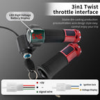 24V 350W Brushed Electric Motor Kit, Speed Controller, Throttle with Key