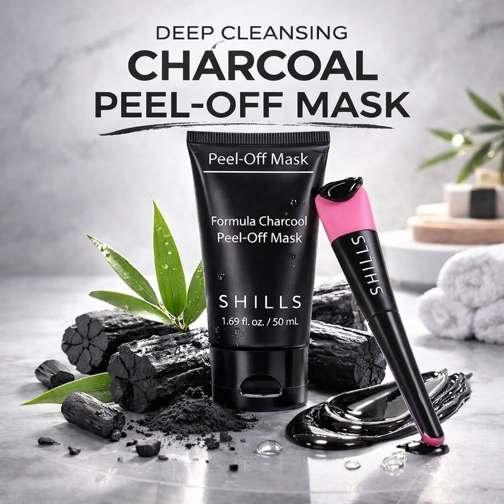 Peel Off Mask With A Pink Brush