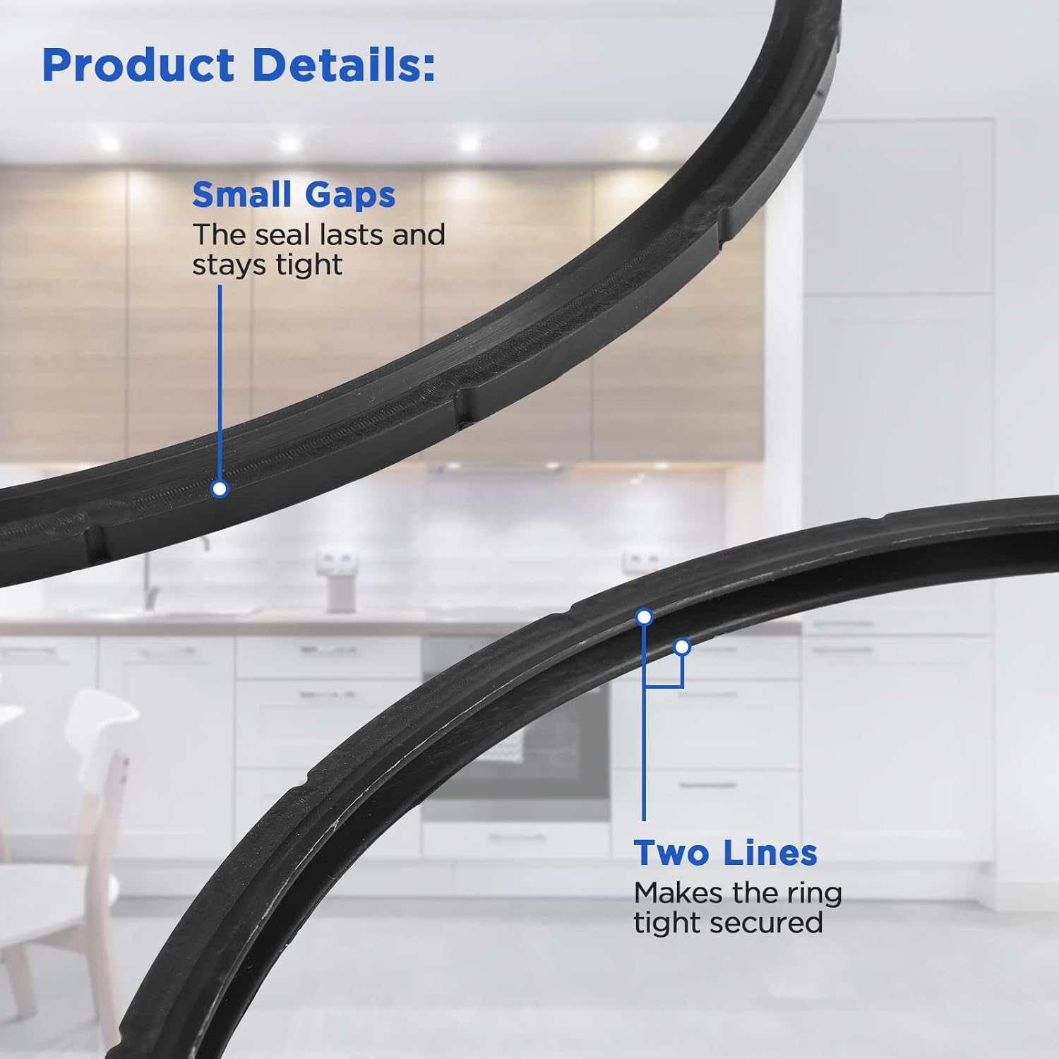 09985 Pressure Canner Sealing Ring for Presto 16Q/18Q/23 Quart Cooker