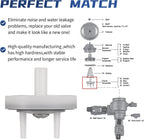 905-052 765 Check Valve Assembly Repair Kit, Fit for Model 1"-1-1/4" In Pressure Vacuum Breaker (White)