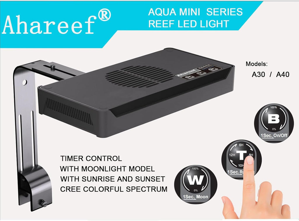 Aquarium Light 45W Reef Light for Coral SPS LPS Saltwater Light