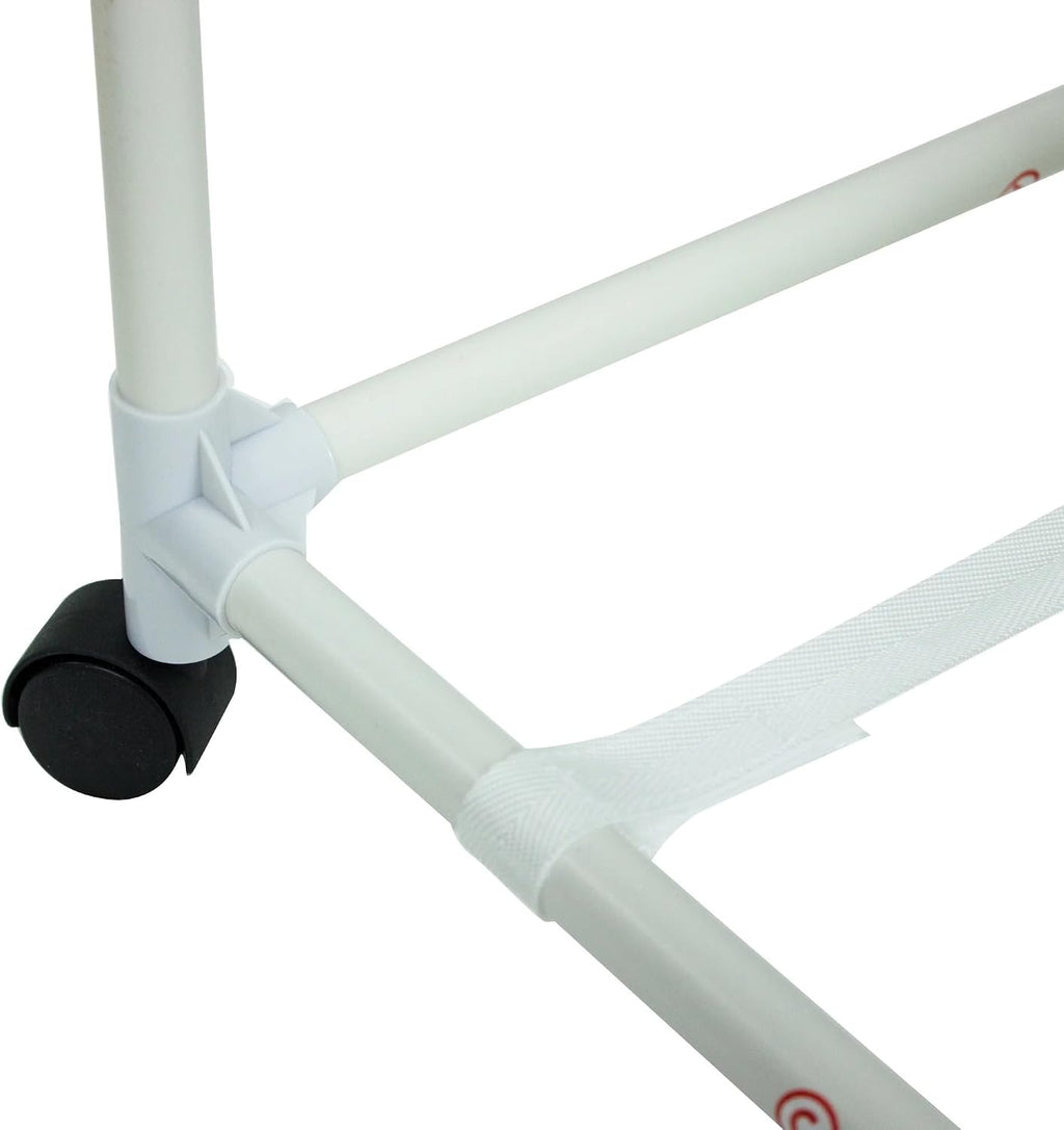 Rolling laundry sorter cart 3 Bag Rolling Laundry Sorter Cart with Removable Mesh Bags, Rust-Proof PVC Frame Laundry