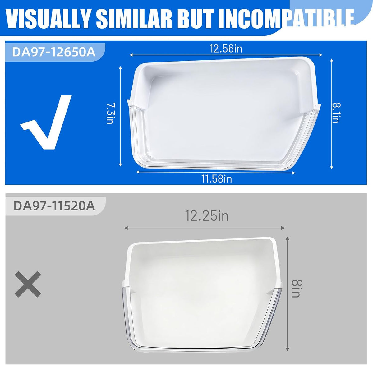 RF263BEAESR/AA RF260BEAESR/AA RF263BEAESG/AA Refrigerator Right Door Shelf