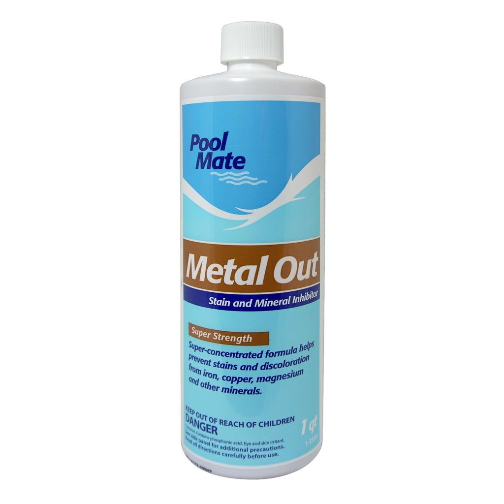 1-Quart Concentrated Metal Out, Pool Metal Remover