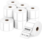 Compatible 2-1/4" x 1-1/4" Direct Thermal Labels Replacement for DYMO 30334 Barcodes Address Postage, Compatible with