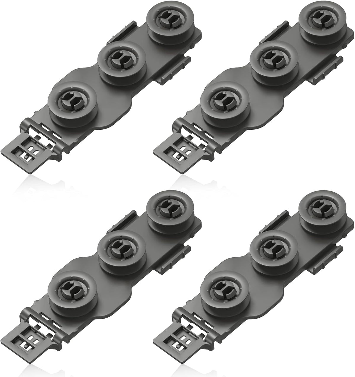 UPGRADED WD12X22801 Dishwasher Roller Wheels GE Dishwasher Upper Rack Parts
