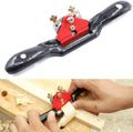 10'' Adjustable SpokeShave with Flat Base, Metal Blade Hand Tool Perfect for Wood Craft and Wood Working