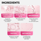 Collagen Hydrogel Face Mask, Pack of 4, 34g Each