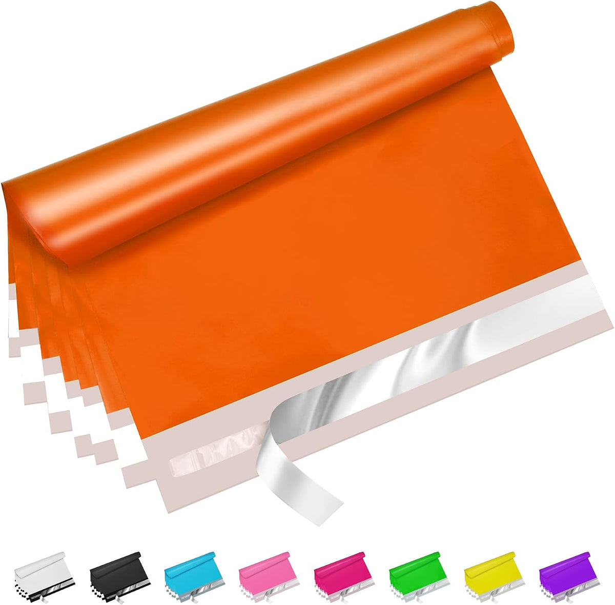 Poly Mailer 9x12 Inch 100Pcs, Shipping Bags for Clothing, Orange