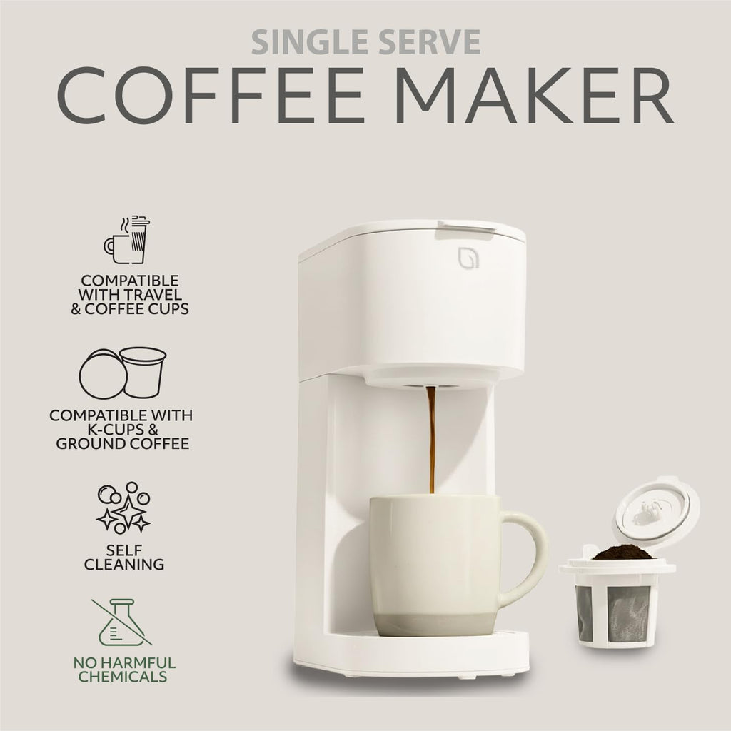 K-Cup Coffee Maker, Single Serve Coffee Maker with 6 to 12oz Brew Size & Strong Brew Option, Single Cup Coffee maker