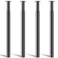 Adjustable Table Leg 28-43",Black Breakfast Bar & Worktop Support Leg 4Pcs