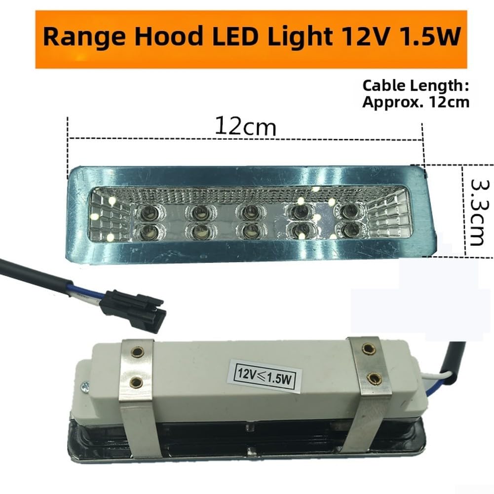 LED Lights Suitable For Stoves and Range Hoods, 12V/220V Square Light Panel