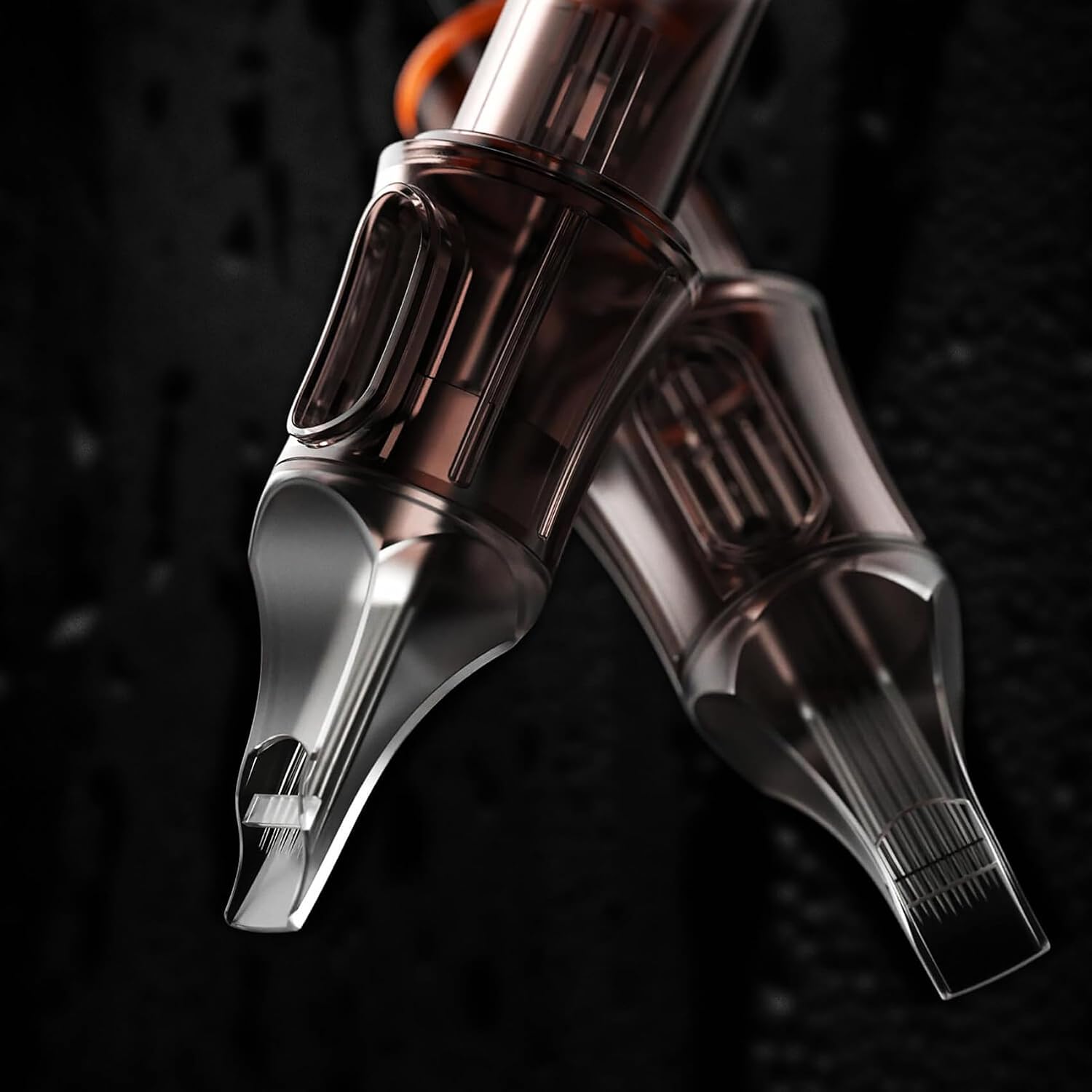 20 Pcs 1207RM Standard Disposable Tattoo Needle Cartridges - 20 Pack of Round Magnum Needles with Membrane Safety