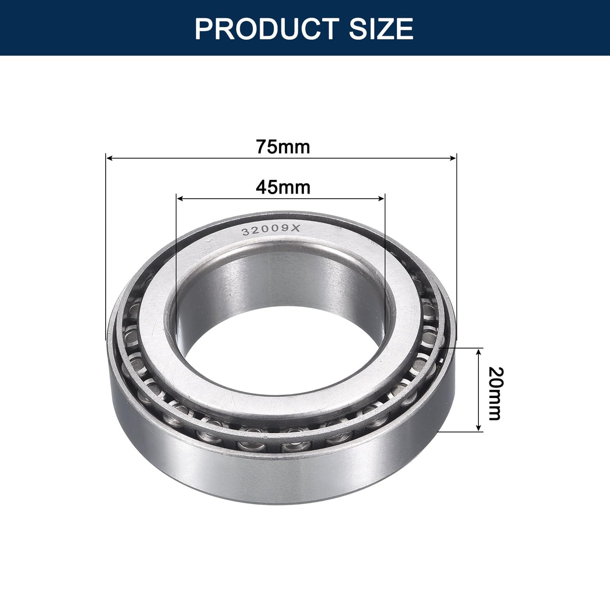 HIPicco 32009 Tapered Roller Bearing Cone and Cup Set