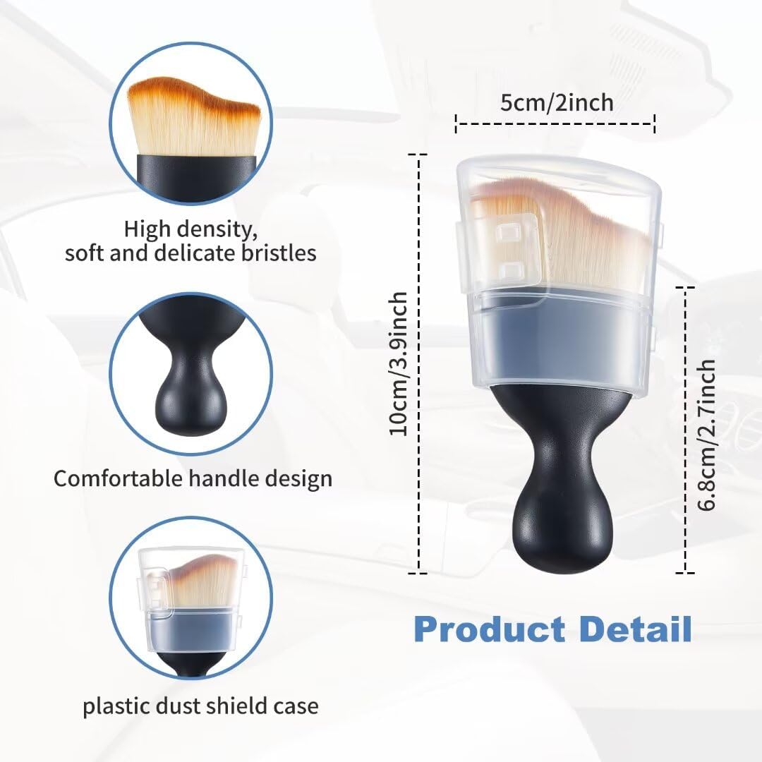 Car Interior and Exterior Soft bristles Detail dust Automotive Brush dusting Brush Dashboard Cleaning Brush Home