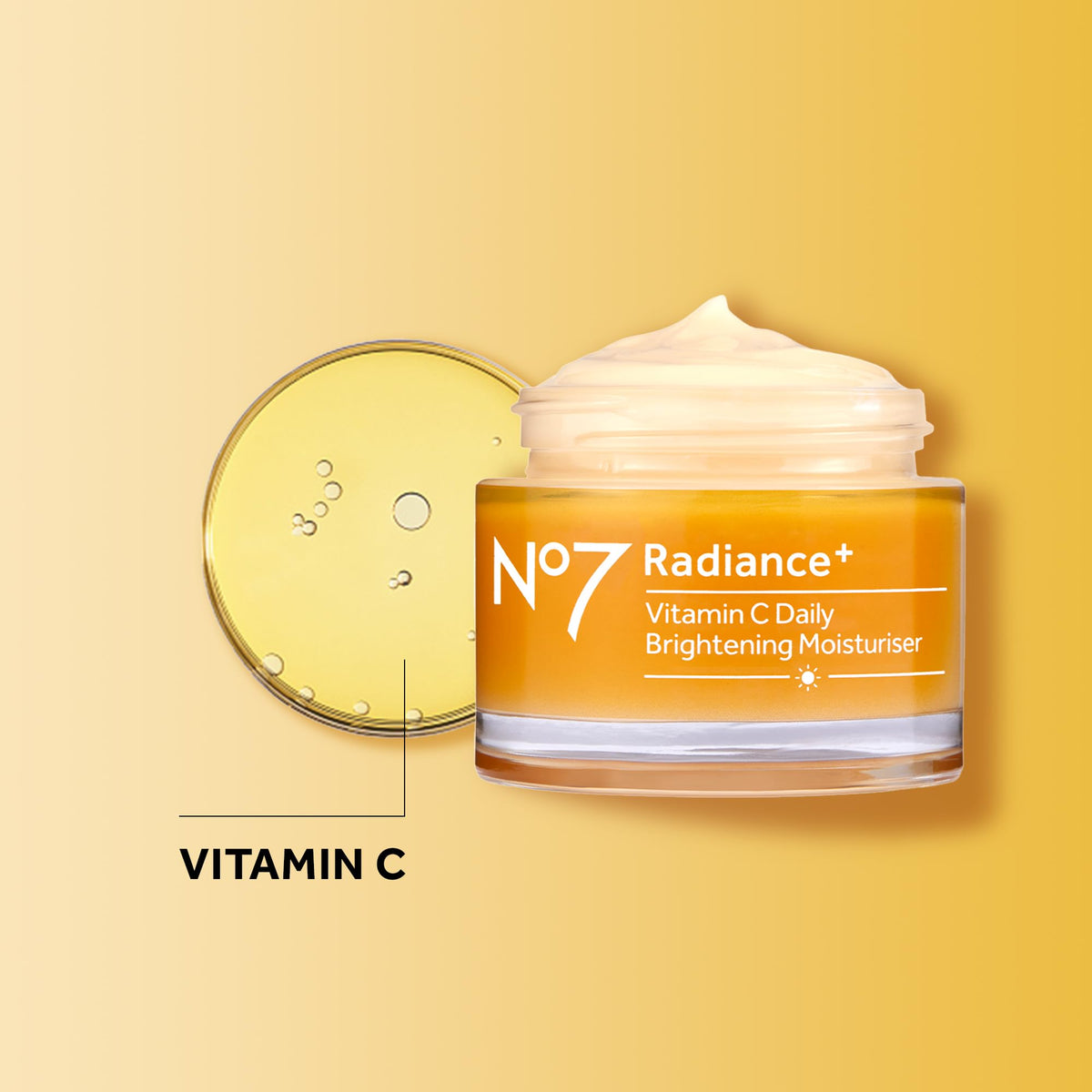 Radiance+ Brightening Vitamin C Moisturizer Face Cream, 1.69 Fl Oz
