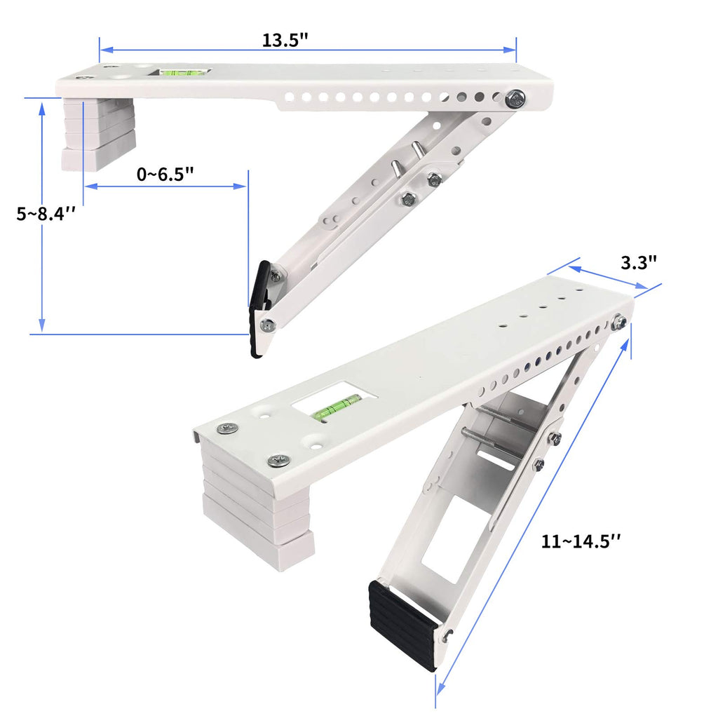 AC Window Air Conditioner Support Bracket Light Duty, Up to 85 lbs