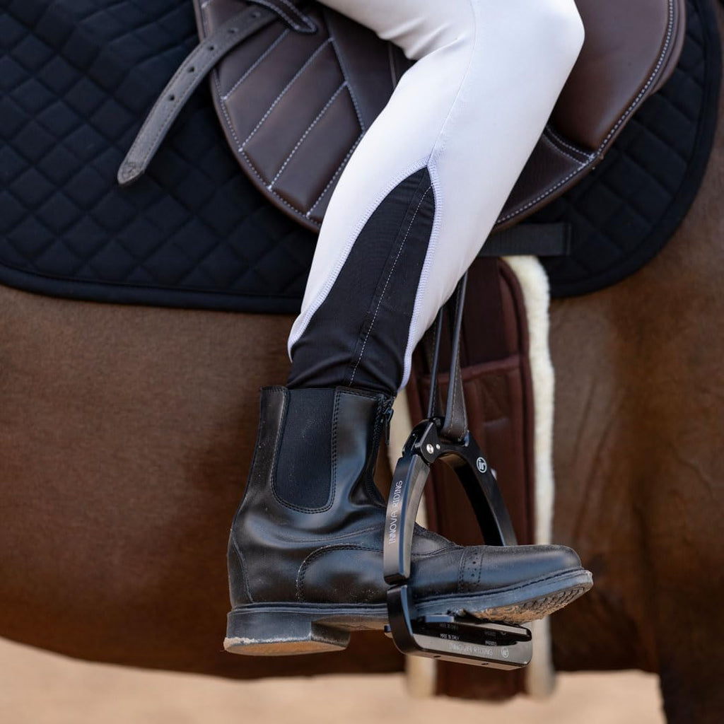 Ladies Starter Front Zip Paddock Boots | Durable, Easy to Clean Water-Resistant Horse Riding Boots for Women