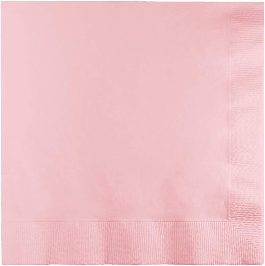 Classic Pink Dinner Napkins 3 ply, 75 ct