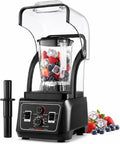 2200W Professional Commercial Blender Soundproof Enclosure 70 BPA-Free Jar
