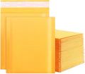 Kraft Bubble Mailers 6x10 Inch 50Pack Yellow Self-Seal Padded Envelopes Bubble Opaque Padded Mailers Shipping Bags