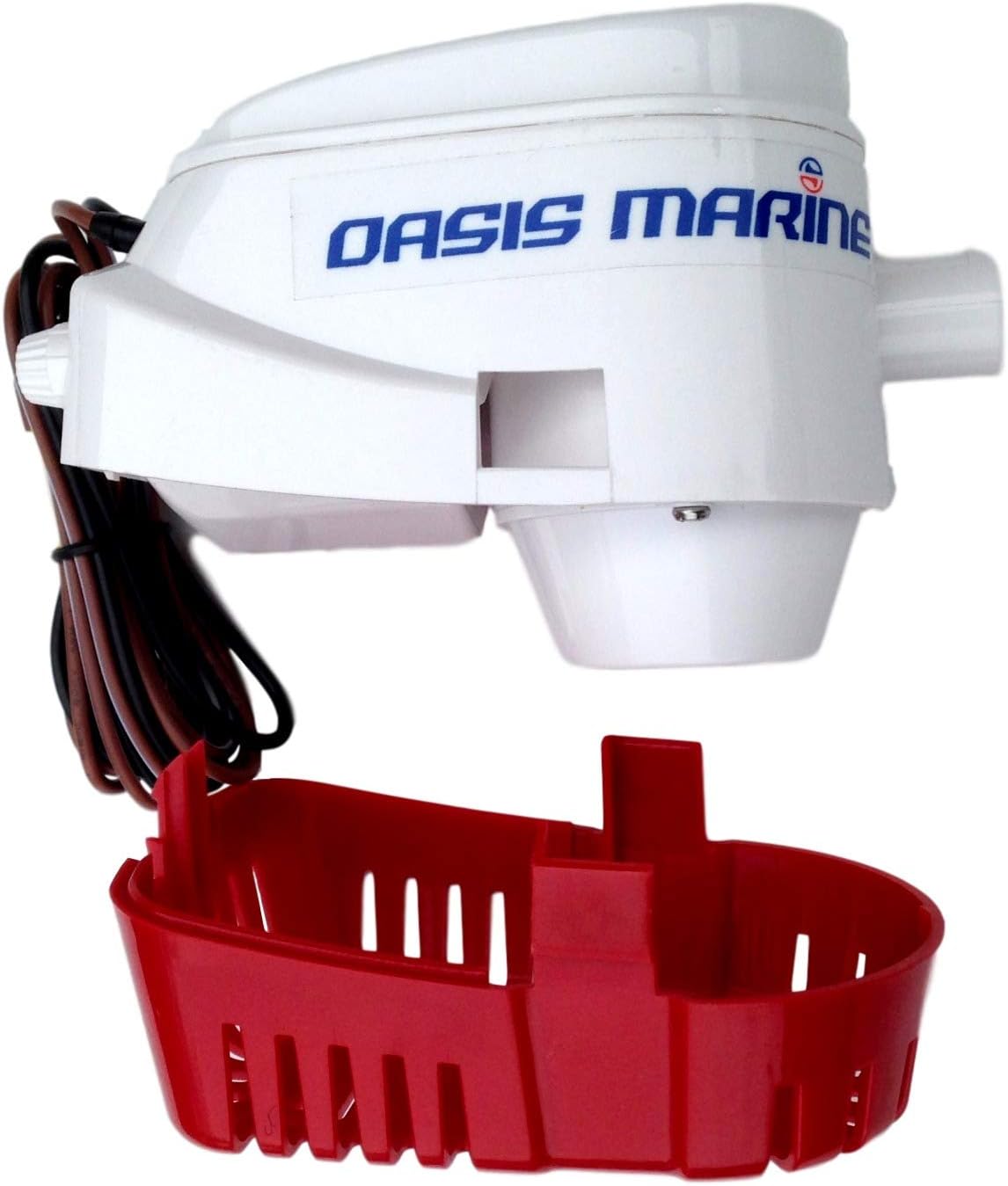 OASIS MARINE 750 GPH 12V Auto Bilge Pump, Built-In Float Switch, 3/4" Hose