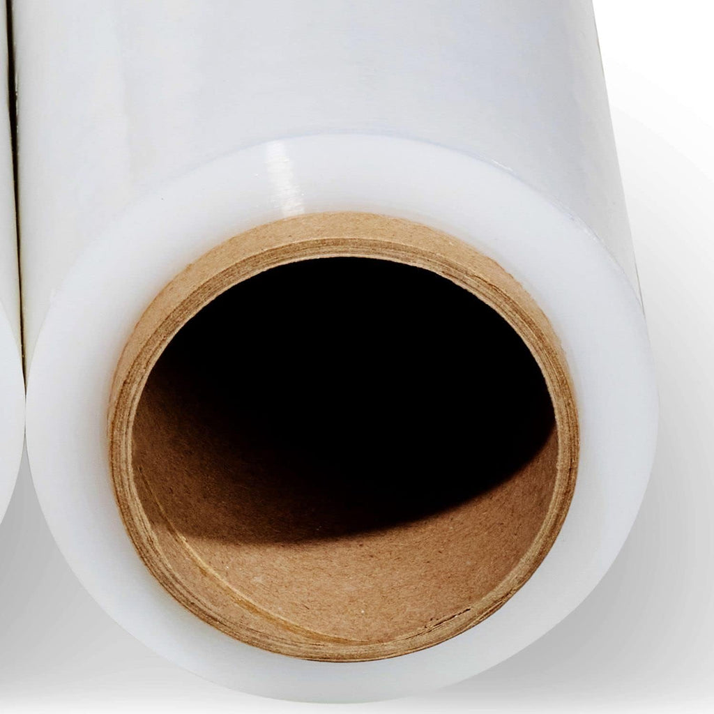 18" Stretch Wrap Film – 1200 ft, 80 Gauge Clear Plastic – Industrial Strength Shrink Wrap for Moving, Packing, Pallet