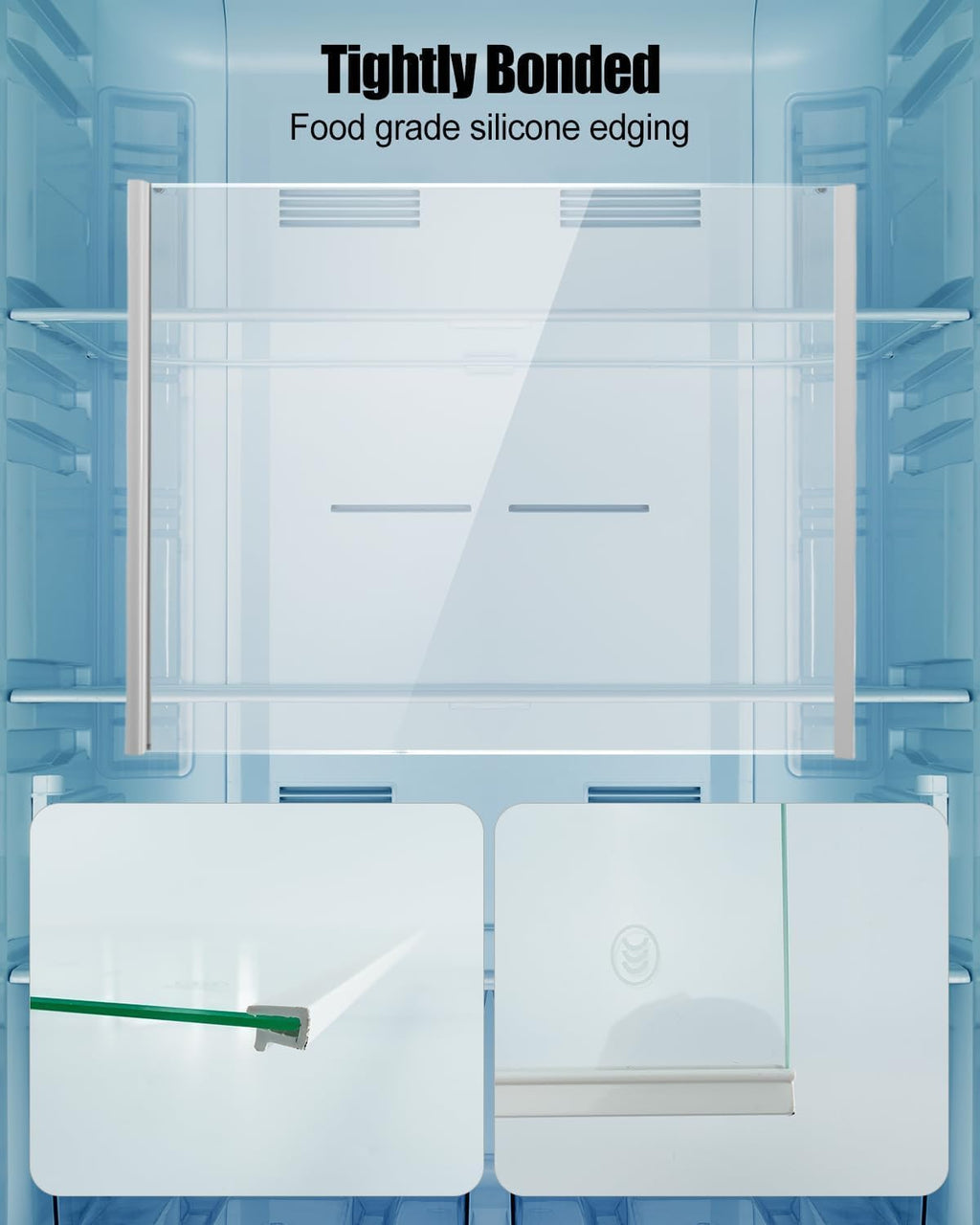 DA97-20646A Freezer Glass Shelf Fit for Samsung RS27T5200SR RS27T5201SR