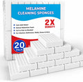 Magic Sponges for Cleaning, 20 Pack, 2X Density Melamine Pads