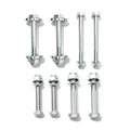 Aspaton 8Pcs Front Control Arms Cam Bolts and Hardware Kit