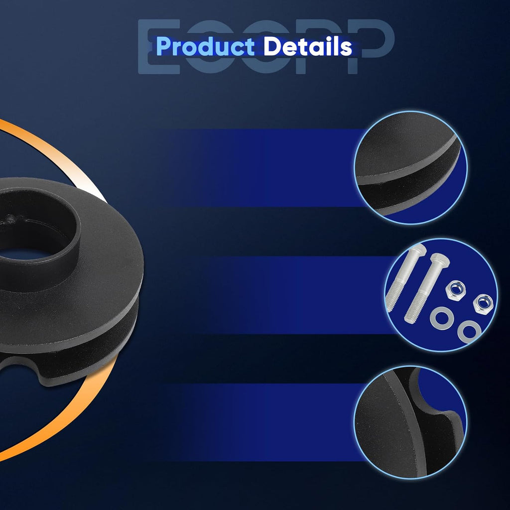 ECCPP 2.5" Front 1.25" Rear Leveling Lift Kit fit for Ford 2011-2014