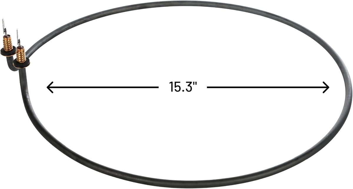Smart Choice 154825001 Dishwasher Heating Element Compatible with Frigidaire, Compatible with Kenmore Dishwashers, Round Heater, Replaces AP5628696 PS3653449