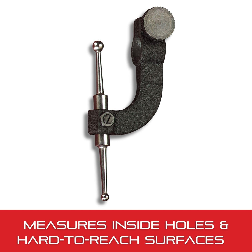Starrett Indicator Hole Attachment, 3/8" Range, 13/16" Depth