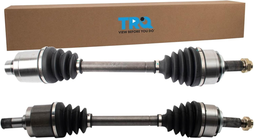 TRQ Front Driver and Passenger Side CV Axle Assembly Set 2 Piece