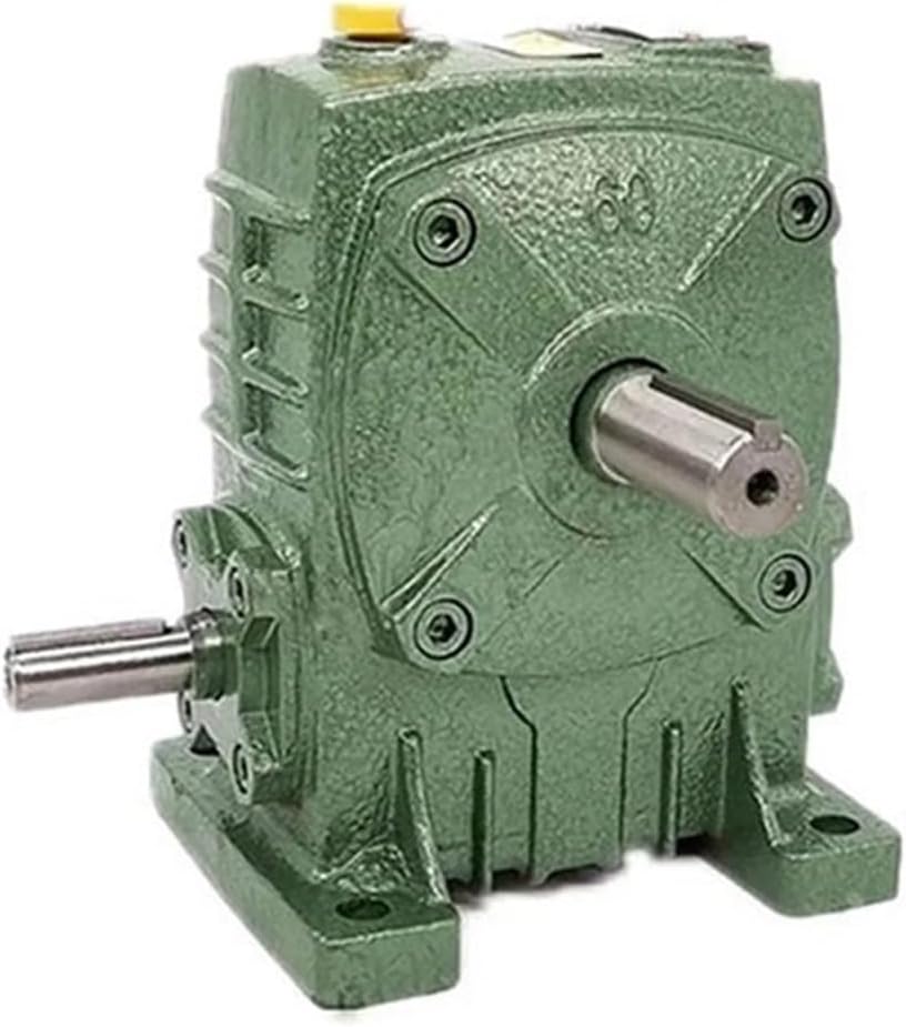 WPA WPS WPO WPX40 50 60 70 80 100 Gearbox Iron Shell Worm Gear Reducer Small Motor Transmission Gears Reduction Box(15-1,WPS80)