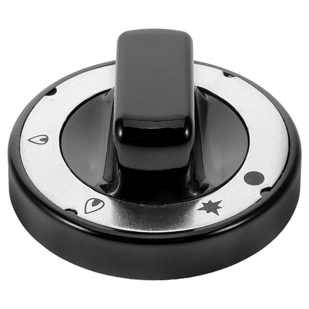 Black ABS Stove Replacement Knobs, Universal 70mm Cooker Control