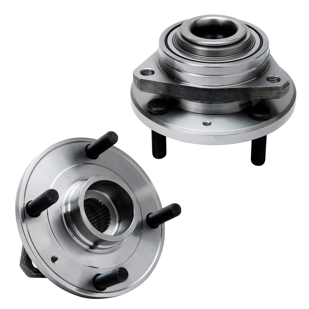 Detroit Axle - Pair (2) Front Wheel Hub and Bearing Assembly for 2004-2005