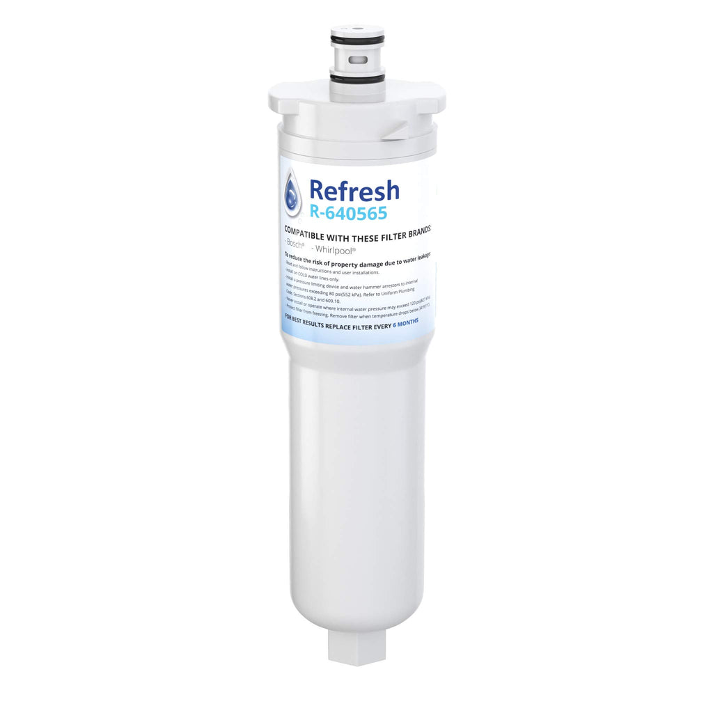 Refresh Refrigerator Water Filter Replacement for Bosch 640565, 1-Pack