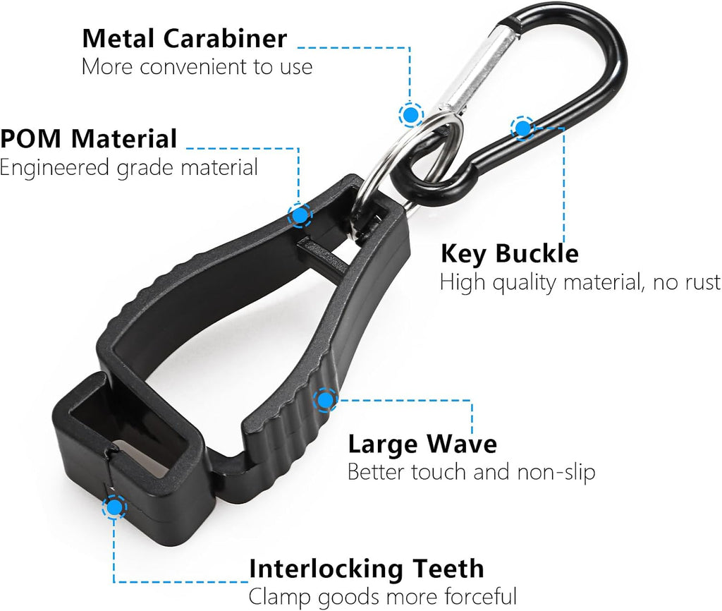 Glove Clips for Work Glove Holders, Glove Holder Clip Gloves Clip for Construction
