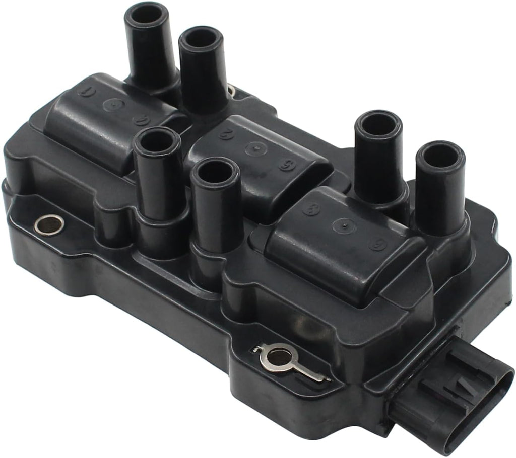 Ignition Coil and Spark Plug Wires Set for Chevy GMC Buick Pontiac