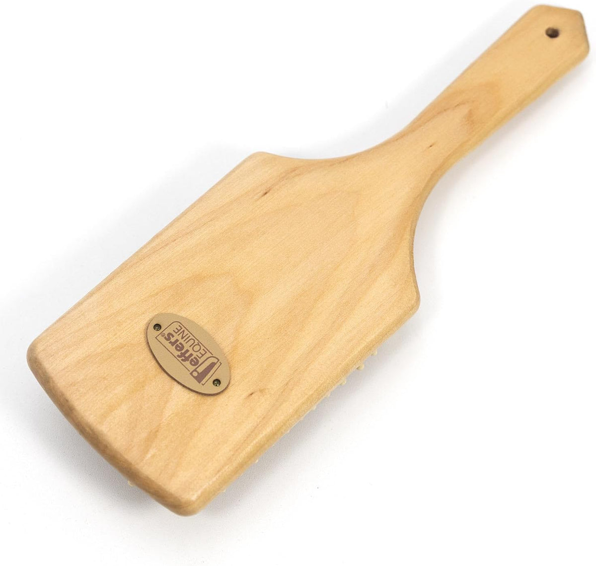 Equine Wooden Mane & Tail Brush for Horses | Brown | 9.5"