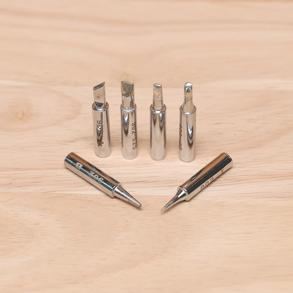 902 Series Soldering Iron Tips 6-Piece Set for 926LED V1 ONLY